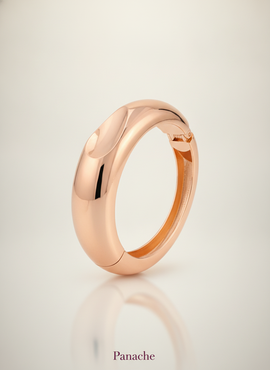 Gold Sleek Cuff Bracelet