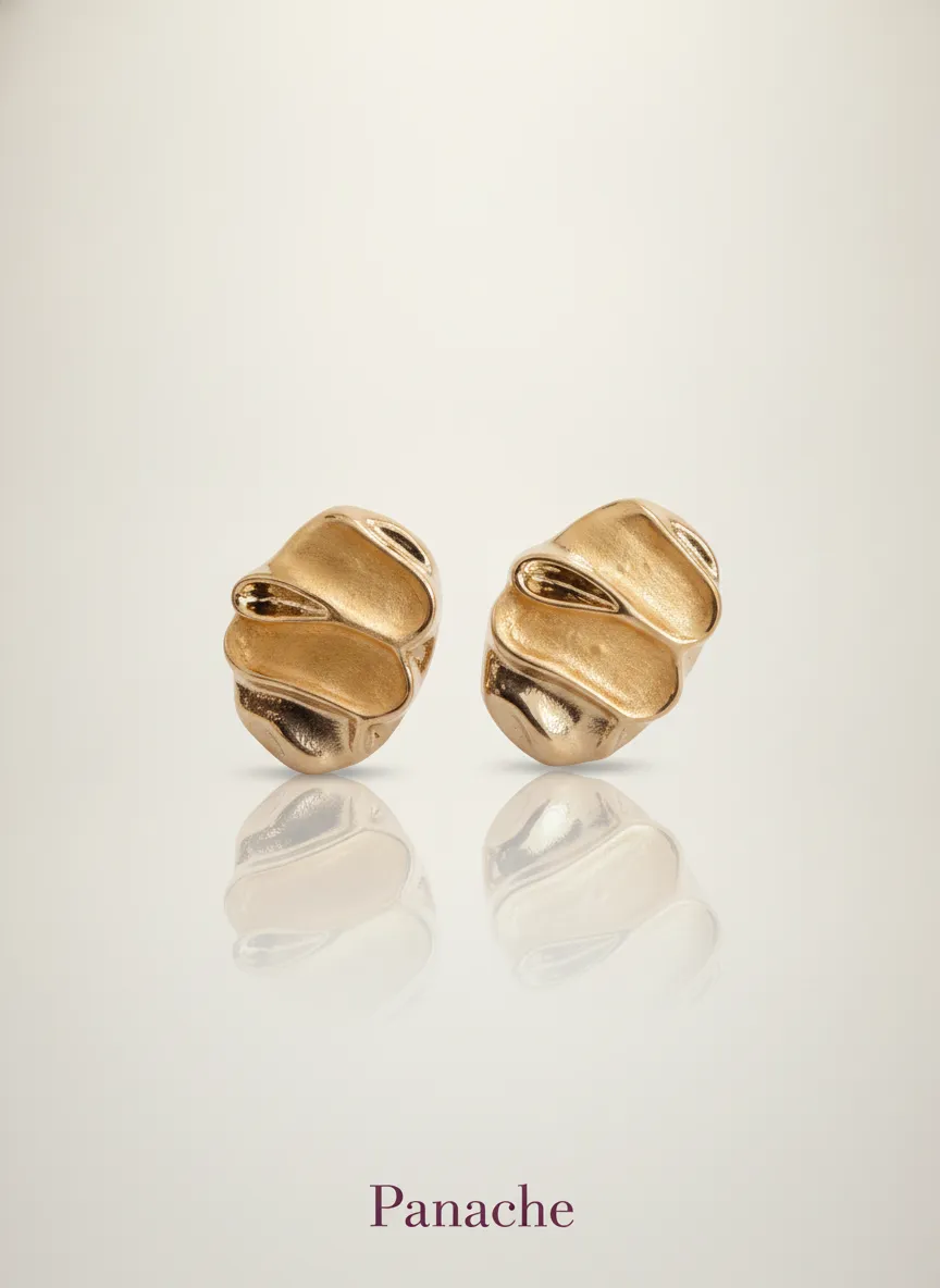 Molten Gold Dome Studs